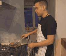 Shy To Be Cooking GIF