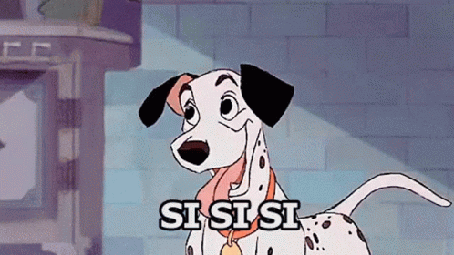 Si Dalmatian Dog GIF