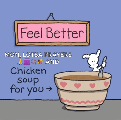 Sick Chicken Soup Gif GIF