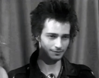 Sid Vicious Punk Handsome Smile GIF