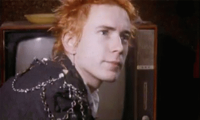 Sid Vicious Punky Red Hair GIF
