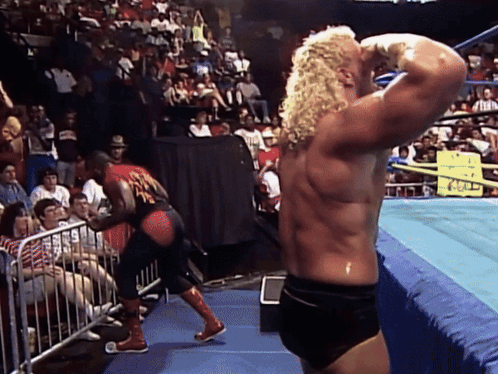 Sid Vicious Wrestler Anxious GIF