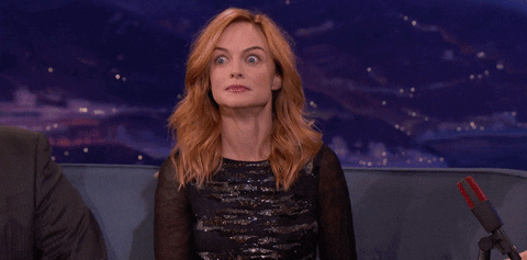 Side Eye Heather Graham Look GIF