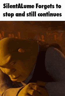 Side Glance Smiling Shrek Is Love GIF