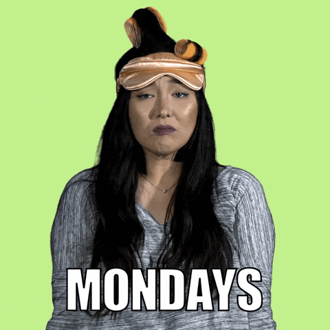 Sigh Monday Work Meme GIF