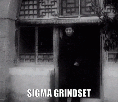 Sigma Grindset Man In Front Of Building GIF