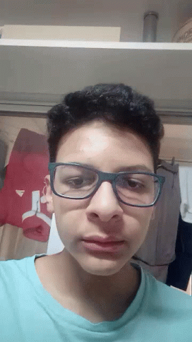 Sigma Meme Nerd Guy Kiss Face GIF