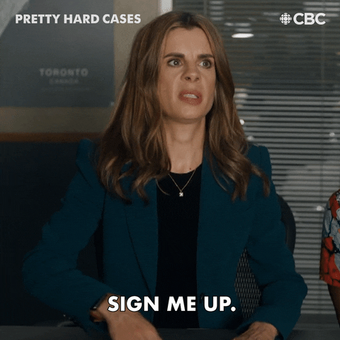 Sign Me Up By Meredith Macneill GIF