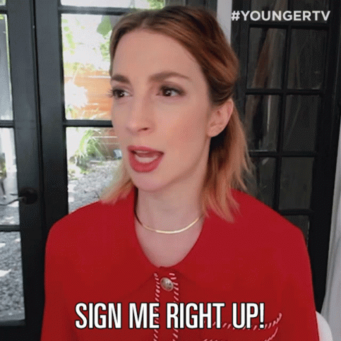Sign Me Up Younger Tv Molly Bernard GIF