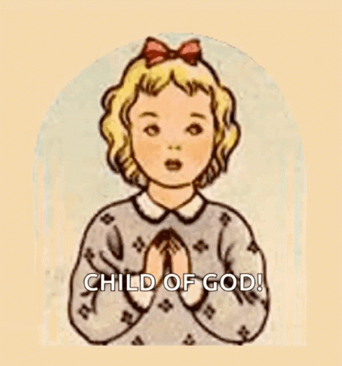 Sign Of The Cross Animated Child Of God GIF