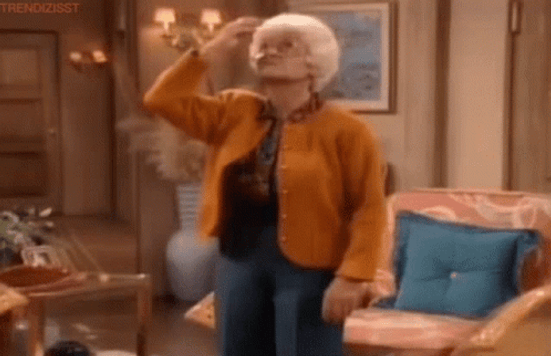 Sign Of The Cross Golden Girls GIF