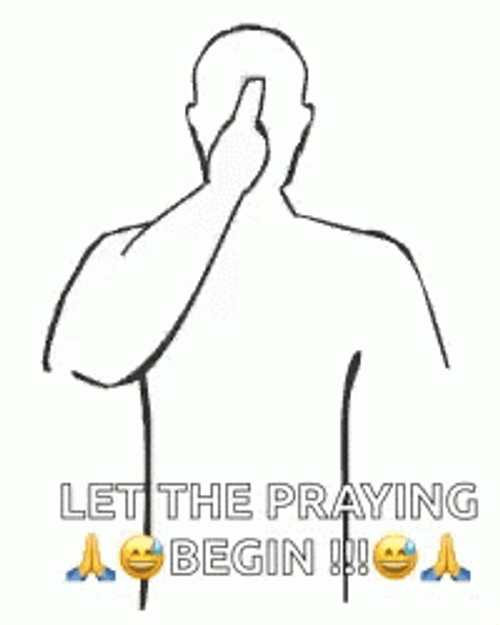 Sign Of The Cross Illustration GIF