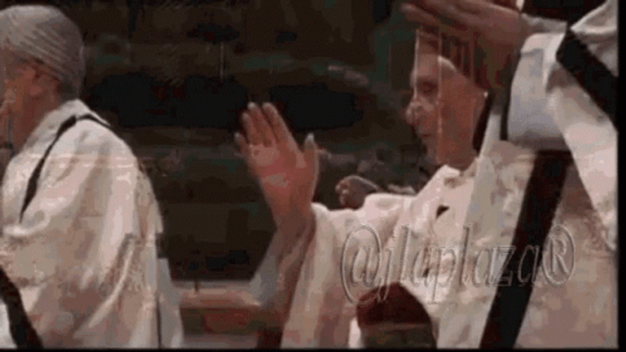 Sign Of The Cross Naomi Campbell GIF