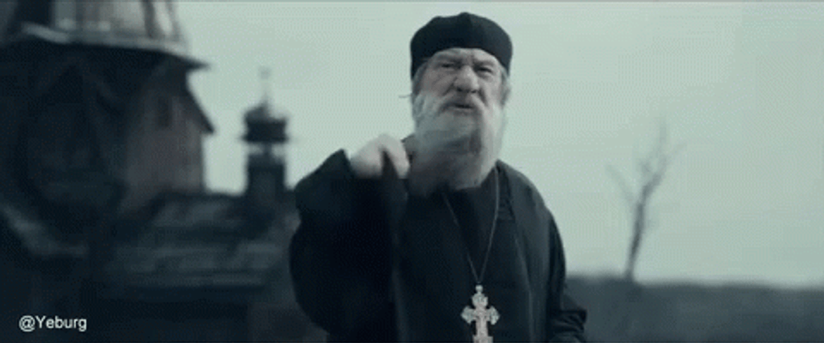 Sign Of The Cross Upon The Magic Roads GIF