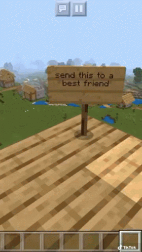Sign Saying Send This to Best Friend