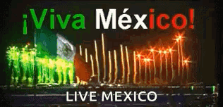 Sign Saying Viva Mexico And Live Mexico GIF