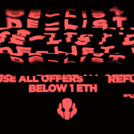 Sign That Says Refuse All Offers Below Teth