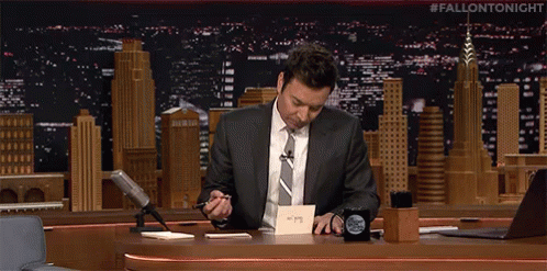 Signing Tonight Show Starring Jimmy Fallon GIF