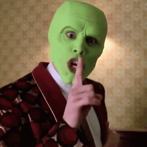 Silence I Kill You The Mask GIF