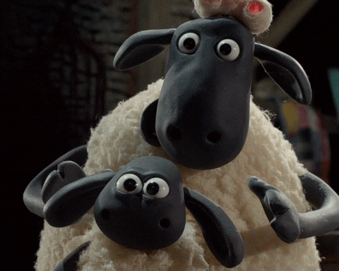 Silence Shaun The Sheep GIF