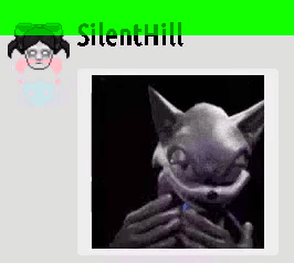 Silent Hill Video Game Screenshot With Cat GIF