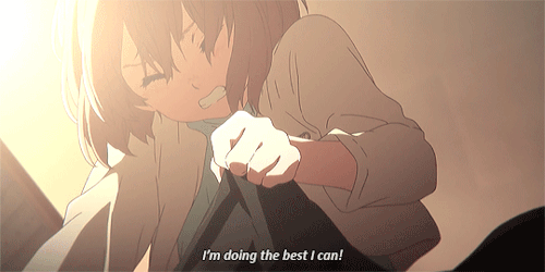 Silent Voice Shouko Brawling GIF