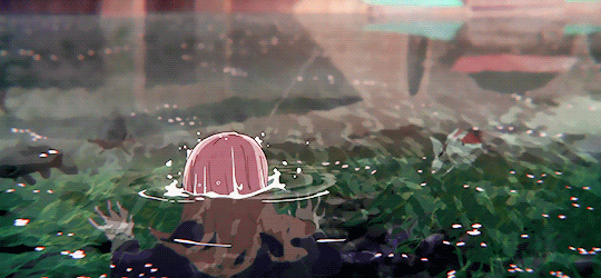 Silent Voice Shouko Getting Wet GIF