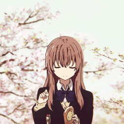 Silent Voice Shouko Hand Gestures GIF