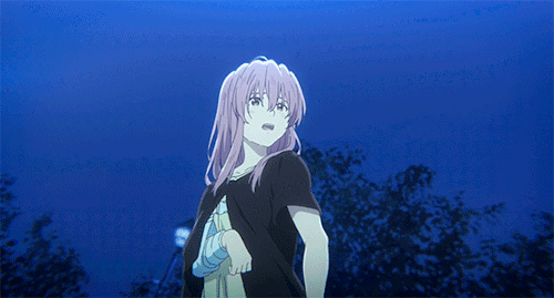 Silent Voice Shouko Looking Afar GIF
