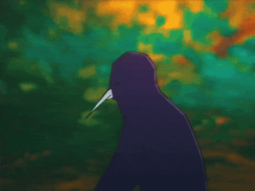 Silhouette In Hoodie Holding Knife GIF