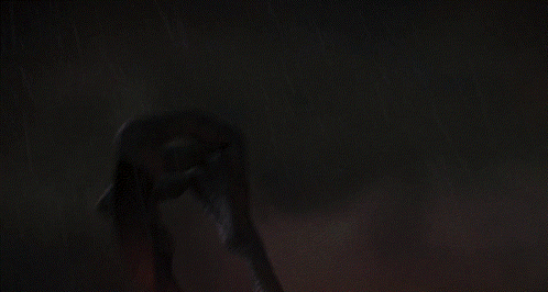 Silhouette Of Hand With Letter A GIF