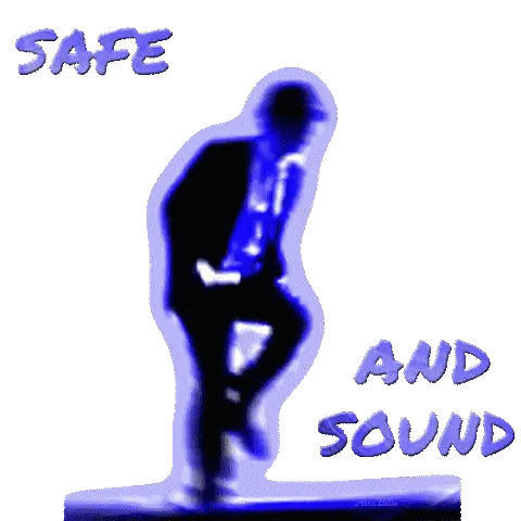 Silhouette of Man in Suit and Tie with S.A.B. Above