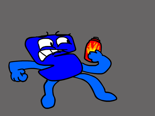 Silhouette Person Surrounded by Fire