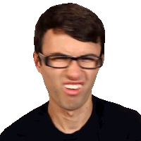 Silly Face Steve Terreberry Sticker GIF