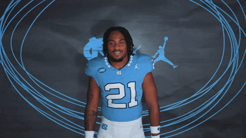 Silly Heisman Pose Carolina Footballer GIF