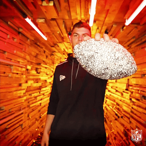 Silver Ball Drop National Football League GIF