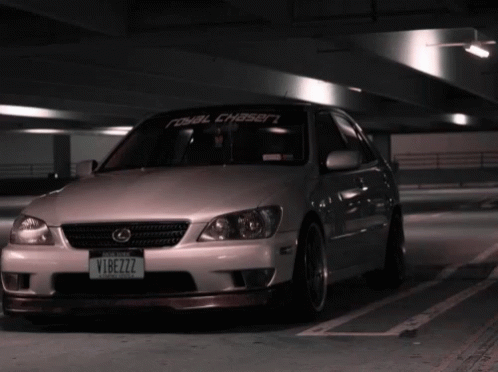 Silver Car With License Plate Vibezzz