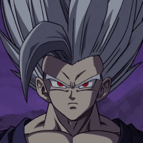 Silver Hair Talking Beast Gohan Yapping GIF