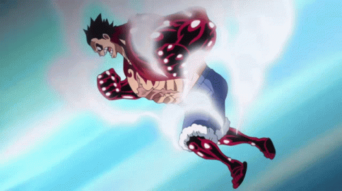 Silver Rayleigh Luffy Haki GIF