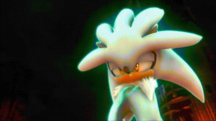 Silver The Hedgehog Dash GIF