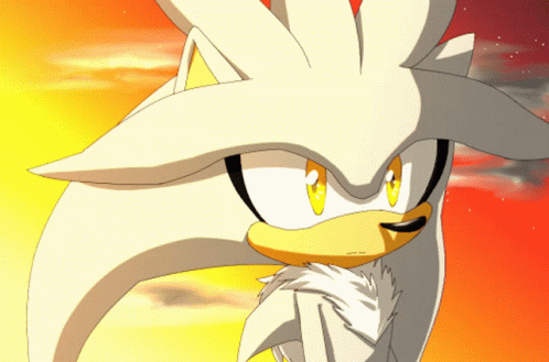 Silver The Hedgehog Sparkly Eyes GIF