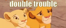 Simba And Nala Just When I Thought I Was Out GIF
