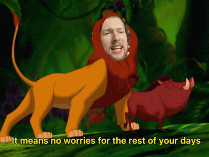 Simba Singing Lion King GIF