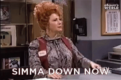 Simmer Down Now Cheri Oteri Angry GIF