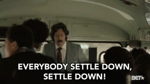 Simmer Down Now Paul Rudd Settle Down GIF