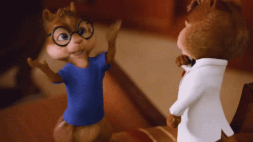 Simon Chipmunks Trying To Explain GIF