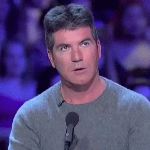 Simon Cowell Eye Rolling GIF