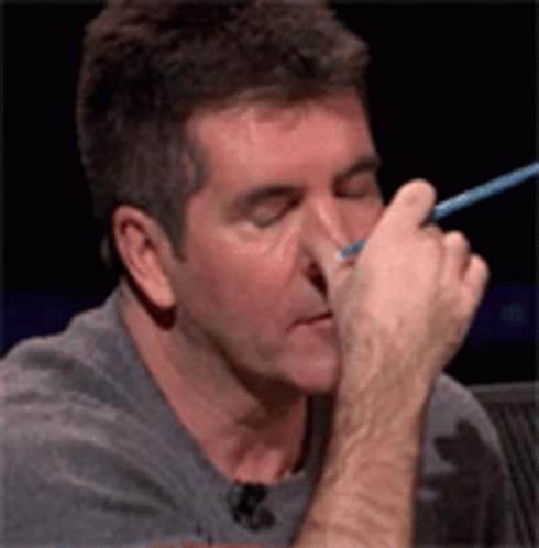 Simon Cowell Facepalm Meme Moment GIF