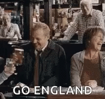 Simon Pegg Go England GIF