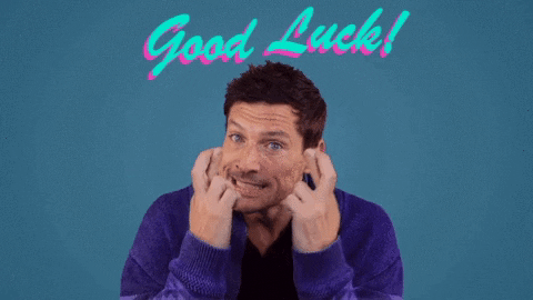 Simon Rex Good Luck Meme GIF